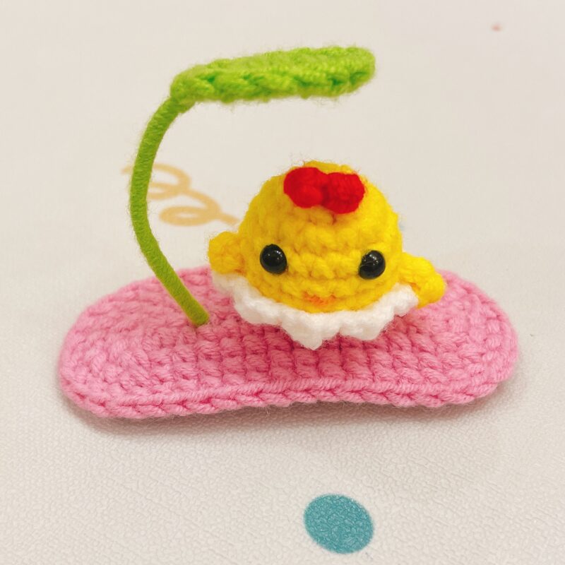 Multiple Hair Clips with Three-Dimensional rain-dodging animals and beautiful tropical fish, Colorful Christmas Tree