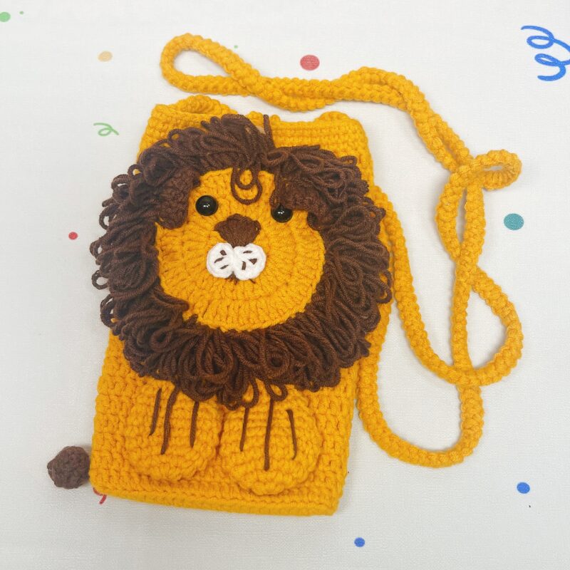 3d1b97ac1ebd48f6e96e14b47ffe479 Flower, cartoon pattern design crossbody cell phone bag