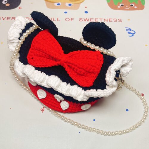 Cute Minnie Design Crossbody Bag