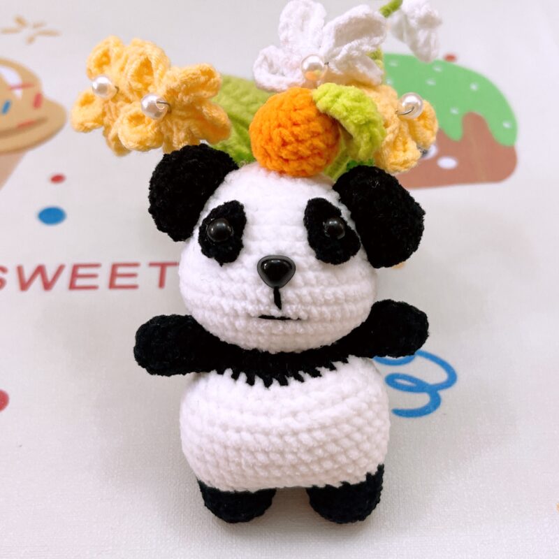 Crochet cute Pompom , Pikachu, Yeti, Kakashi, Naruto and Panda and more!!