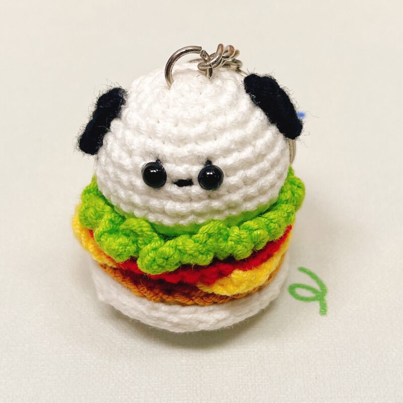 微信图片_20240808164910 Cute burger series with HK, Fishman, Melody, Capybara, etc. Very interesting design!