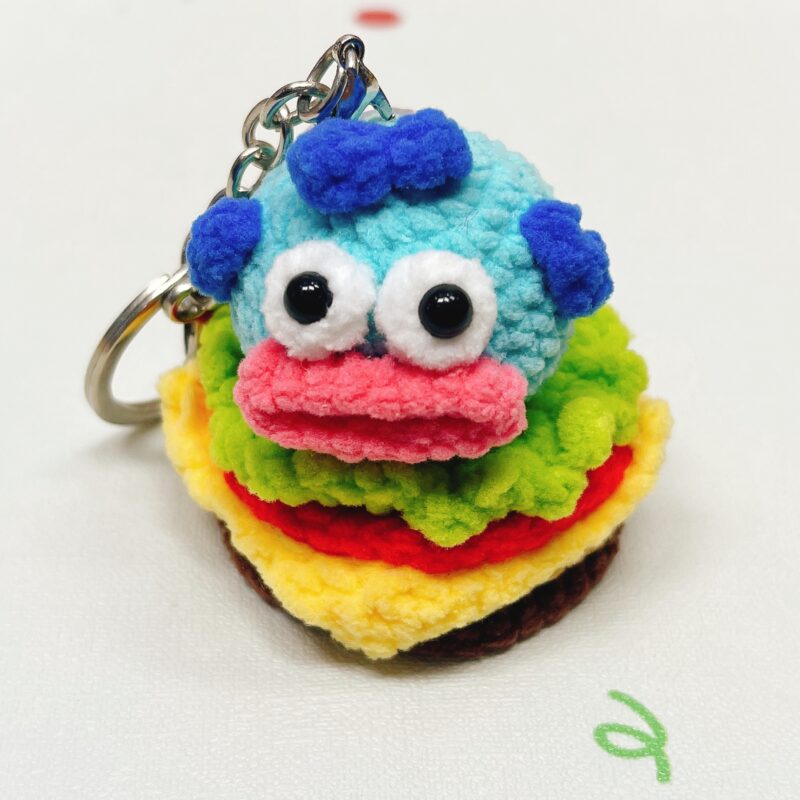 微信图片_20240808164928 Cute burger series with HK, Fishman, Melody, Capybara, etc. Very interesting design!