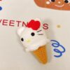 Cute cartoon ice cream series with HK, Kuromi, Melody, Pompom and so on, very suitable for the season now!