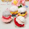 微信图片_20240808165153 Adorable sheep baa baa series with faux human design in beautiful dresses. Unique style.