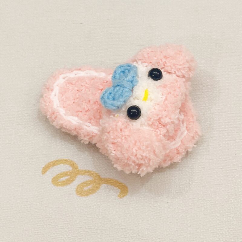 Cute Fluffy Cartoon Image Hair Clips