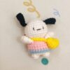 微信图片_20240814171112 Handmade crochet cute little fudge series, small and very cute, there are Winnie Bear, Kuromi, Koala, little whale and so on!