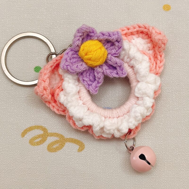 Hand crocheted some cute little charms ,have cute fruits, mushrooms, stars, fish, rainbows and more!